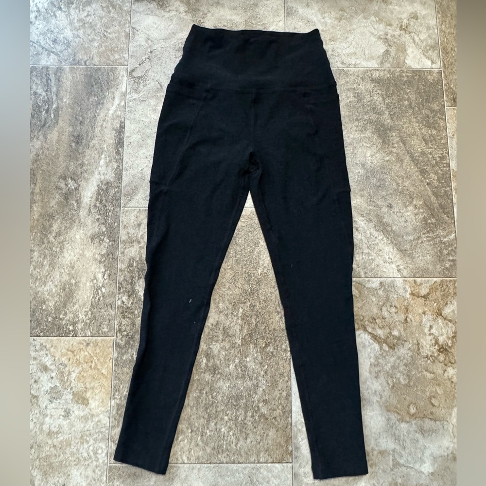 Beyond Yoga Full length dark gray/Black High-Waist Leggings
